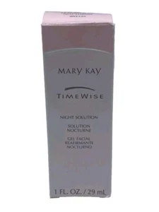 Mary Kay Timewise Night Solution 1oz Dry to Oily Skin 002339 NIB - Original Form - Picture 1 of 8