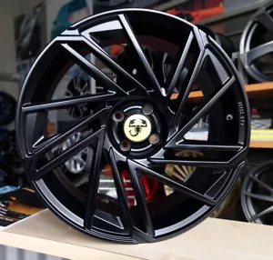 Set 4 Cerchi in Lega 7jx17" per Abarth 500, 595, 695, Cabrio, Abarth 500e -Ebm - Picture 1 of 7