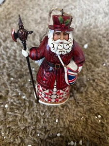Jim Shore Britian Santa Claus figurine ornament MIB - Picture 1 of 3