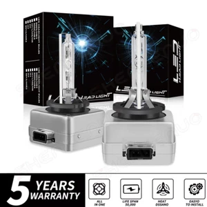 Front Stock HID Headlight Bulbs for Cadillac Escalade 2007-2014 Hi-Low Beam x2 - Picture 1 of 11