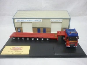 Oxford Diecast Truck 1:76th DAF Low Loader Hollingworth DAF03LL SHELF WEAR - Picture 1 of 4