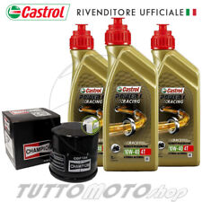 Tagliando Castrol Racing 10W-40 e filtro olio - Lubrificante 100% Sintetico