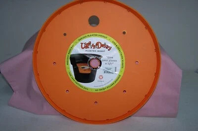 Bloem Ups A Daisy Maceta Redonda Elevador Inserto Naranja Número 12 Para Macetas 14-16" Foto 1 de 3