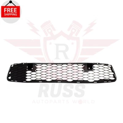 New Front Bumper Grille Textured Black For 2016-2017 Mitsubishi Lancer MI1036109 - Image 1 of 4