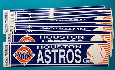 Наклейка на бампер Houston ASTROS MLB от Wincraft ОФИЦИАЛЬНО ЛИЦЕНЗИРОВАННАЯ СДЕЛАНО В США - Изображение 1 из 3