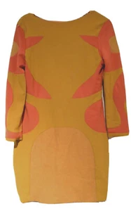 Aquabyaqua Smart Heavyweight Orange Jersey Shift Short Dress Size: UK 16 - Picture 1 of 6