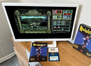 Amiga Mindscape Knightmare Vintage Game - Boxed Working -👽👾Retro Gift Idea👾👽 - Afbeelding 1 van 24