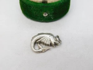 Sterling Silver Tropical Fish Charm Pendant Vintage c1970 - Picture 1 of 3