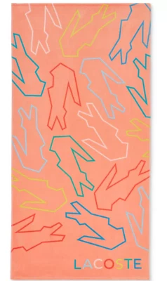 BN Lacoste Algodón Playa~Baño~Toalla de Natación 36" X 72" Foto 1 de 2