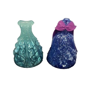 Disney Principessa Elsa e Anna Polly Pocket Glitter Glider Magiclip Vestito Solo - Foto 1 di 10