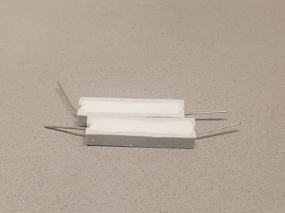 WITONICS Set of 2 Pieces 390R Ohm 10W Power 5% Resistors Wirewound Cement SQP Type