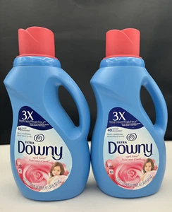 Downy Ultra April Fresh Scent 40 Loads Fabric Softener High Efficiency 34oz 2 pk - Picture 1 of 4