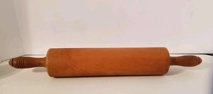 Vintage Munising Wooden Rolling Pin 18”  - Picture 1 of 3