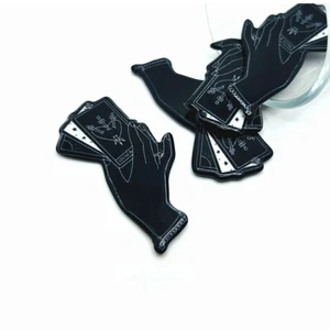 1, 4 or 20 BULK pcs Large Black Ouija Divination Hand Charms-US Seller-BK1237 - Picture 1 of 4