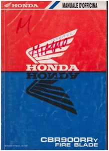 Manuale di Officina originale - Genuine Service Manual - Honda CBR900RR 2000 - Picture 1 of 3
