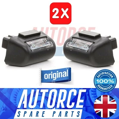 2x Genuine Rear Back Number Plate Light For Ford Transit Connect Mk5 Mk6 Mk7 - Image 1 of 4