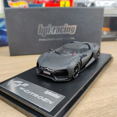 AUTO HPI RACING 1:43 GT BY CITROEN 2008 NERO OPACO REF 8454 COME NUOVA - Immagine 1 di 4