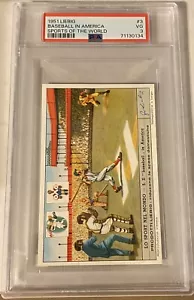 1951 Liebig Baseball In America #3 (Ted Williams) Sports Of The World PSA 3 VG - Picture 1 of 2