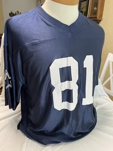 Dallas Cowboys Jersey 2XL Blue Terrell Owens 81 Blue Length XXL - Bild 1 von 5