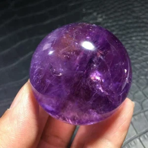 43mm Natural amethyst Sphere Quartz polished Ball Energy Healing gift - Picture 1 of 4