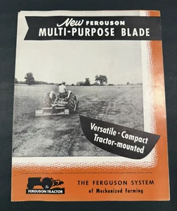 Folleto de implementos agrícolas Ferguson 1946 hoja multiusos - Imagen 1 de 4