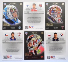 2013-14 KHL Gold Collection Masks (#/199) Pick a Player Card