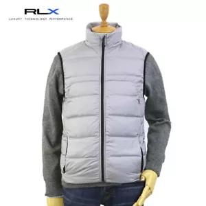 ***DEFECTO MENOR*** Chaleco amortiguador de plumón Polo Ralph Lauren RLX - gris - talla: pequeño - Imagen 1 de 10