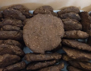 Agnihotra Dhoop getrockneter Kuhdung (beschützten Kühe mit Hörner) Homa Yajna - Bild 1 von 9