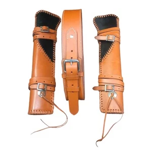 hand mares leg ranch chiappa western gunfighter leather gun holster carry ross - Picture 1 of 10