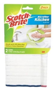 Scotch-Brite 9032-2 Microfiber Cleaning Cloth 12.5 W x 11.5 L in. (Pack of 12) - Picture 1 of 2