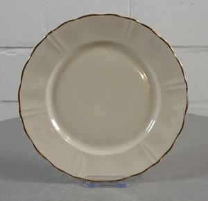 Fürstenberg Brunsviga Speiseteller Menueteller Goldrand Elfenbein Art Dèco - Bild 1 von 3