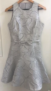 Coast Size 12 Lined Silver/grey Dress - Picture 1 of 6
