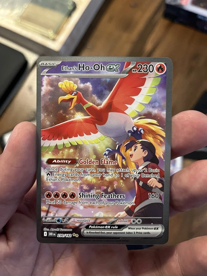 Ethan's Ho-Oh ex 230/182 Sv10: Destined Rivals Holo Foto 1 de 2