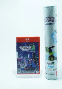 Pokemon Legends Z-A Nintendo Switch 2 Edition + Limited Edition Gamer Mat Sealed - Picture 1 of 2
