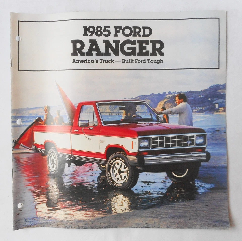 1985 FORD RANGER CAMINHÃO REVENDEDOR CATÁLOGO ORIGINAL - Imagem 1 de 1