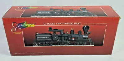 Bachmann Spectrum G Scale 36 Ton Two Truck Shay Steam Locomotive Engine NEW - Image 1 of 4