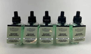5 Bath & Body Works Backyard Honeysuckle Wallflowers Home Fragrance Refills - Picture 1 of 1