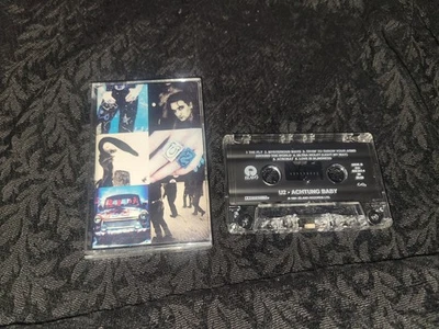 Vintage 1991 U2 Achtung Baby Cassette Tape Island Records Mysterious Ways - Image 1 of 2