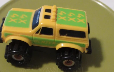 Vintage  Schaper 4x4 Chevy Blazer Stomper yellow and green - Image 1 of 3