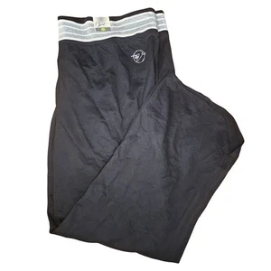Pantaloni nuovi con etichette V Sport by Venezia neri pull on gamba larga taglie forti taglia 26/28 (698) - Foto 1 di 7