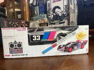 Taiyo Vintage RC Porsche 962 Silver 1/12 80s Rare Japan In Stock - Picture 1 of 20
