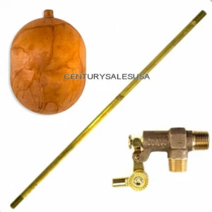 3/4" HOCHTEMPERATUR 300 GRAD MESSING SCHWIMMERVENTIL MIT STANGE/SCHWIMMER 3060 3059 RS50 - Bild 1 von 1