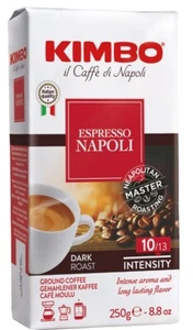 KIMBO Espresso Napoli 250g Espresso gemahlen 23,16€/kg - Bild 1 von 1