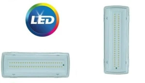 LAMPADA DI EMERGENZA SMD PLAFONIERA INCASSO 50 LED 4W 406Lm 650 - Foto 1 di 3