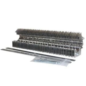 Fin Clamp Baseboard Element for 1 In. Copper Baseboard Piping 1 Ft. Section - Picture 1 of 12