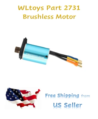 WLtoys 124008 OEM RC Car Part 2731 Brushless Motor Ships FREE and FAST from US - Image 1 of 4