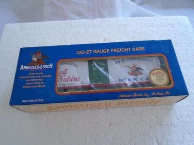 K-642 5605 ANHEUSER-BUSCH CLASSIC MALT REEFER BEER CAR O /027 WOOD-SIDED REEFER - Image 1 of 4