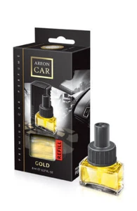 Areon Car Perfume - Vent/Clip Car A/C Freshener REFILL ONLY - GOLD Scent - 8 ml - Picture 1 of 1