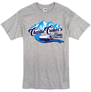 Charlie Crokers Tours T-shirt - Inspired by Italian Job - Retro Mini Car Film