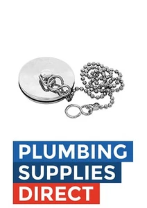 1 1/2" or 1 3/4" Basin Kitchen Sink / Bath Plug Chrome or Chain sold separately - Picture 1 of 1